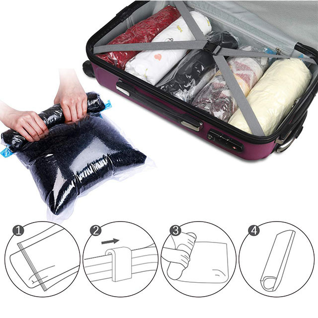 Cheap Vacuum Storage Bags  for Comforters Blankets Clothes Pillows Travel Space Saver Seal Bag