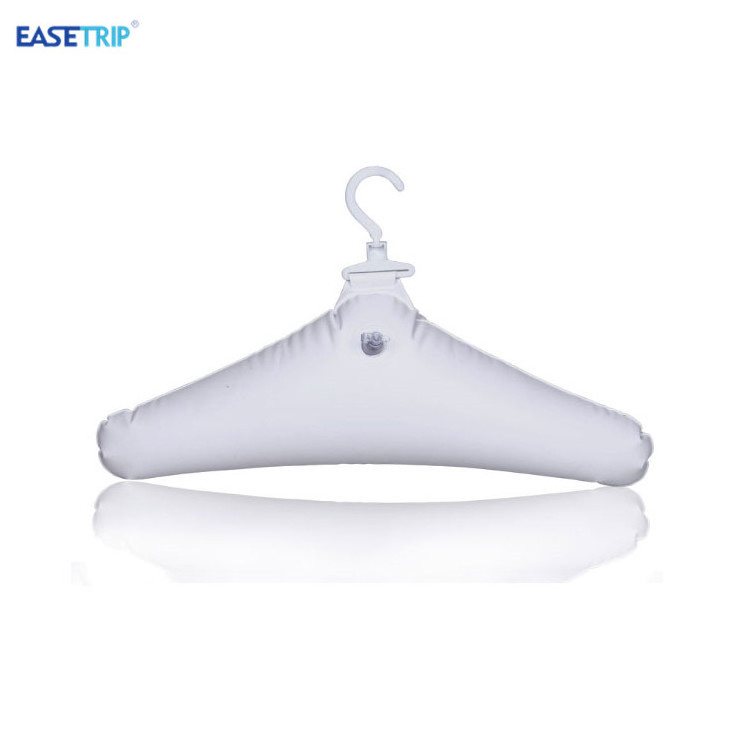 Wholesale Cheap Magic Clothes Hangers Eco Friendly Travel Folding Space Saving Custom Inflatable Air Hanger