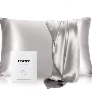 EASETRIP new trend luxurious double-side silk pillow case 100% pure custom 6a mulberry silk pillow case