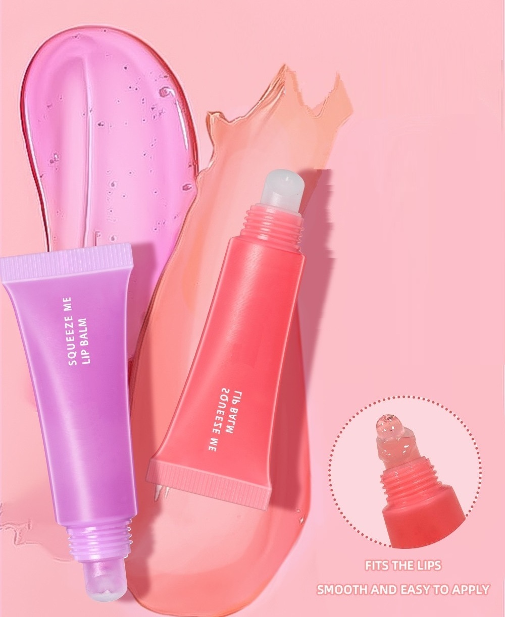 10ml 15ml Custom Empty Cosmetic Lip Gloss Lipstick Liquid Blush Squeeze Tube Packaging Plastic Soft Tube