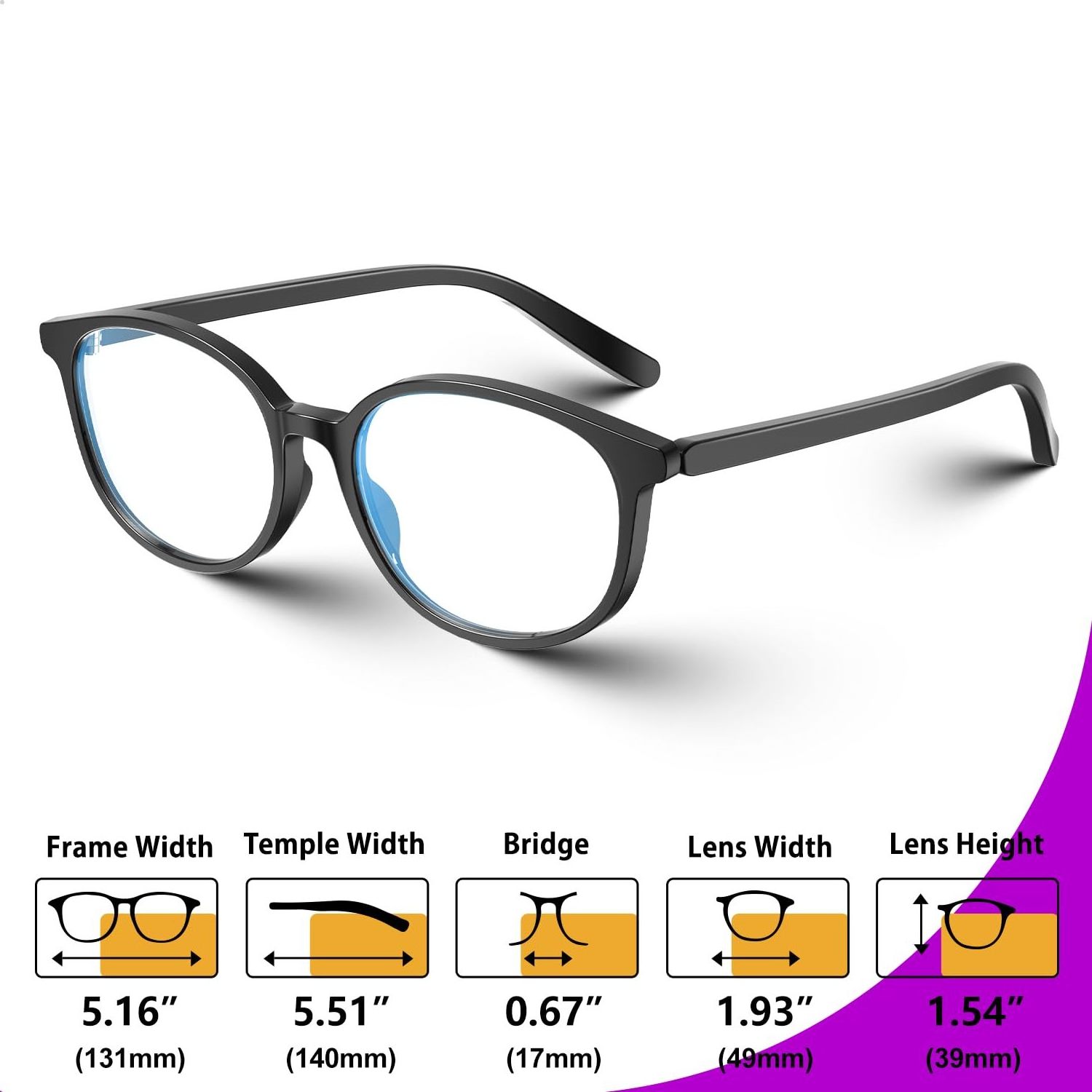 VISOONE Anti-Fog Ultralight Progressive Multifocal Fashionable TR90 Reading Glasses for Women readerU