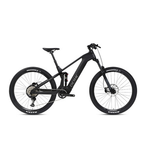 Twitter Newest electric bike 27.5 29 inch Bafang Mid M820 ebike mountain bicycle 36V 15A battery full suspension electric bike