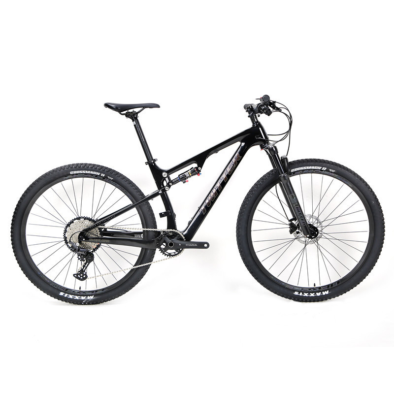 Wholesale  bicicleta 29er carbon fiber T900 full suspension mountain bicycle