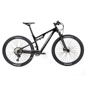 Wholesale  bicicleta 29er carbon fiber T900 full suspension mountain bicycle