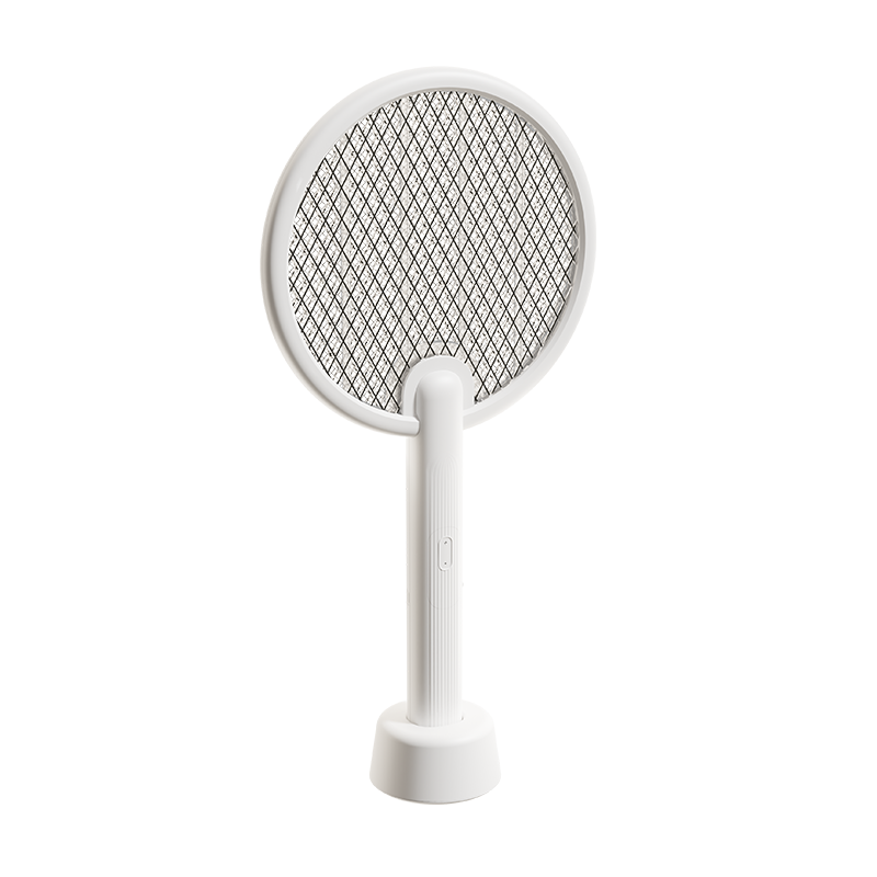 Home Outdoor Powerful Safety Mesh Safe to Touch 2 in 1 Electric Bug Zapper Mosquitoes Trap Lamp Racket Electric Fly Swatter