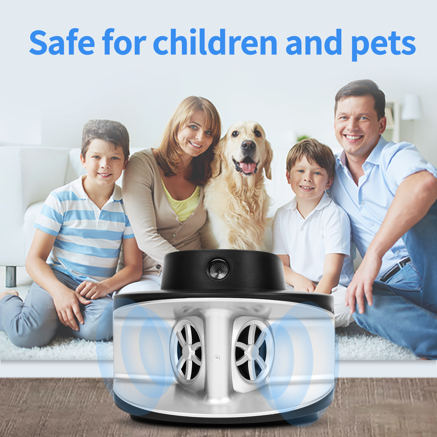 X-PEST 2021 Best Indoor 360 Degree Ultrasonic Pest Repeller Plug in Control Fleas Ants Mouse Mice Rat Pest Insect Repeller