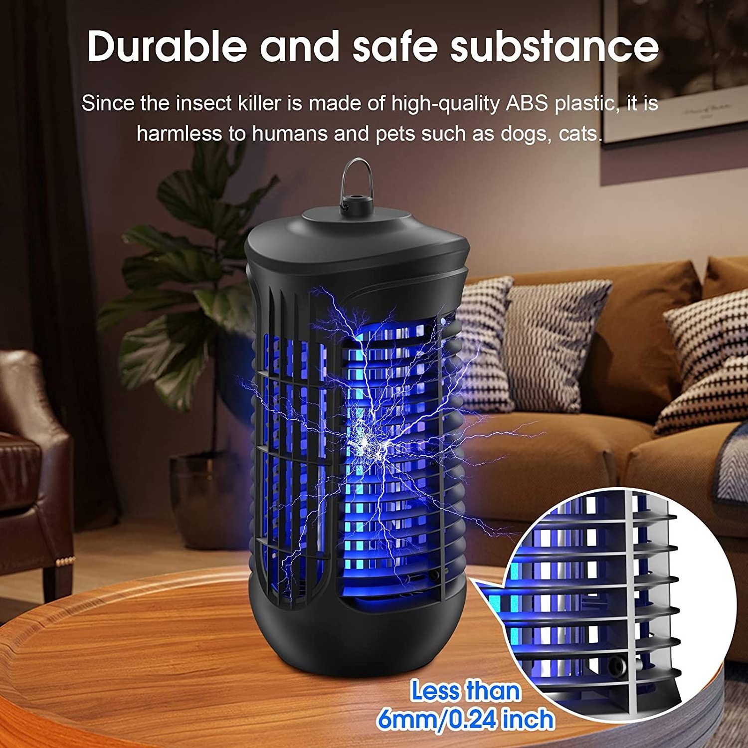 Mosquito Zapper/Electric  Indoor Bug Zapper Bug Fly Gnat Moths Wasp Hornet Killer Bulb Lamp Trap