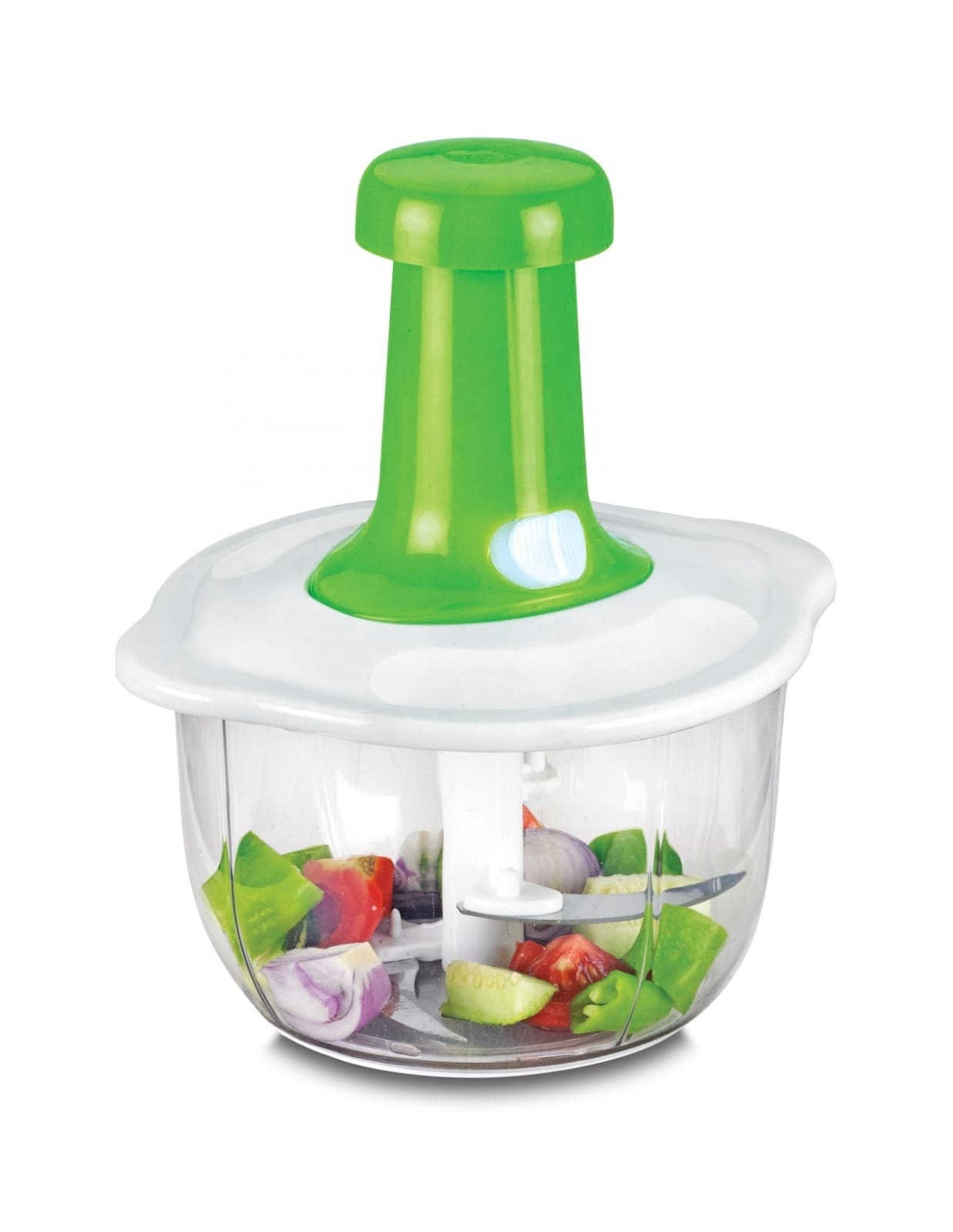 New Products For 2024 New Arrival Veggie Vegetable Slicer Cutter And Push Hand Onion Chopper Vistaar Kitchen Tool