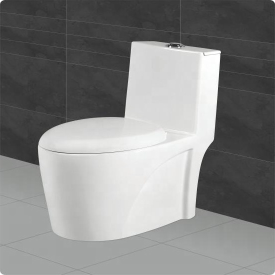 Indian Supplier Ceramic Classic Style One Piece Toilet Seat In Low Price For African Market Supply