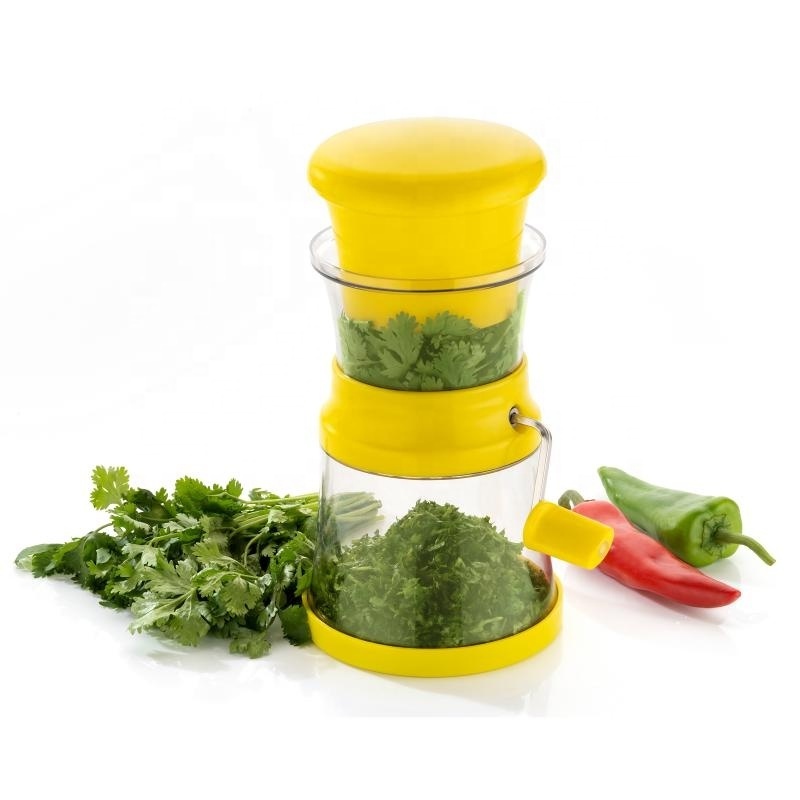 Round Blue Yellow Plastic Chilly Cutter New Trending Vegetable And Fruits Chopper Without Electric High Quality In Cheap Price