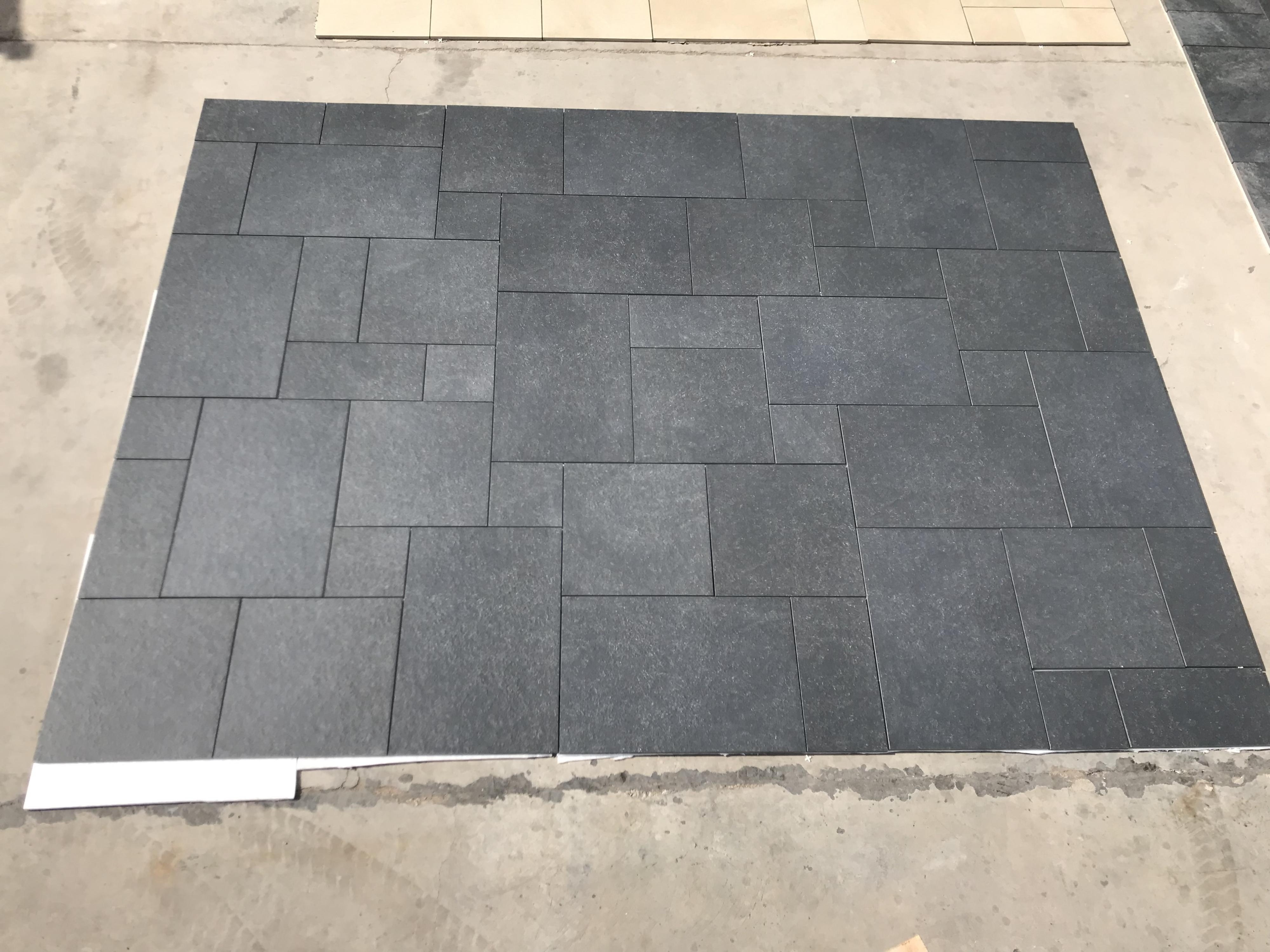 R11 Surface Blue Stone Natural Concrete 3d Porcelain Floor Tiles and Terrazzo Slate Compound Digital Matt Outdoor Parking Tiles