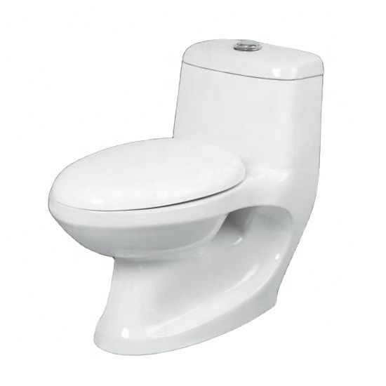 Indian Supplier Ceramic Classic Style One Piece Toilet Seat In Low Price For African Market Supply