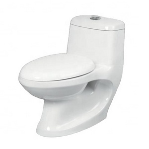 Indian Supplier Ceramic Classic Style One Piece Toilet Seat In Low Price For African Market Supply