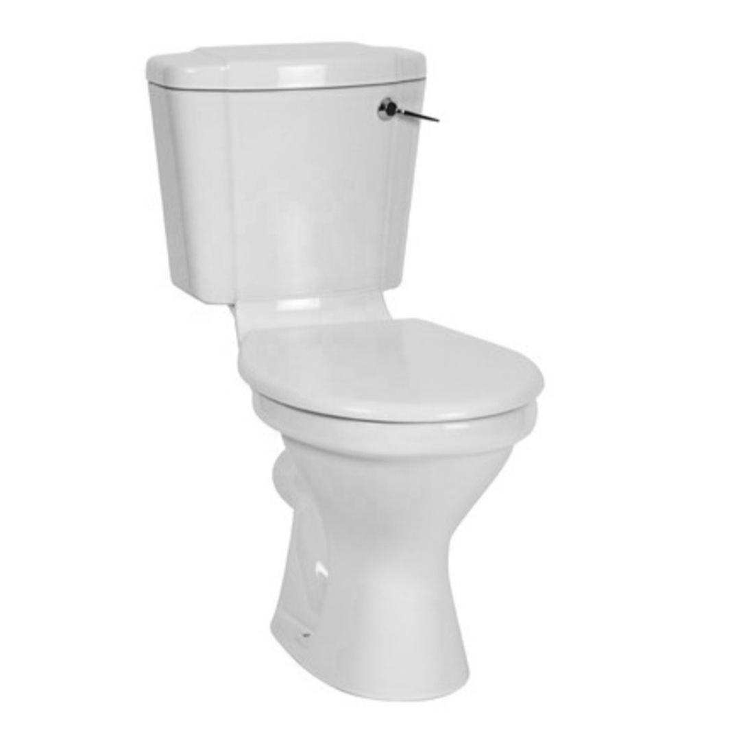 Ceramic Bathroom Sanitary Ware Slowdown Seat Cover Dual Flush Two Piece Water Closet Commode Toilet Aqua Pan Model