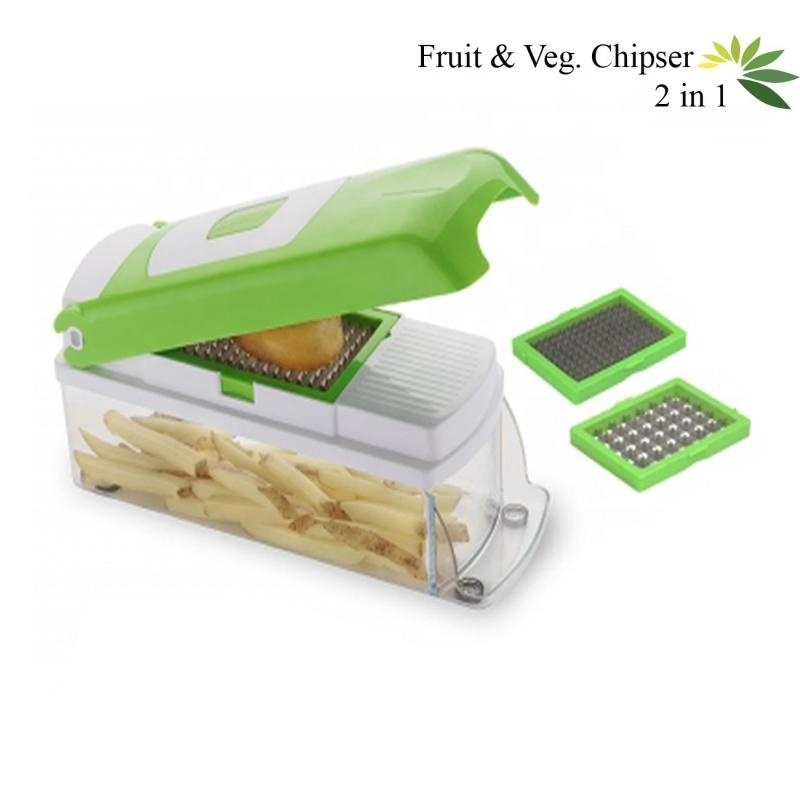 Kitchen accessories veggie slicer Multifunctional cutter nicer Food Dicer 12 in 1 vegetable chopper Salad And Vegie Cutter India