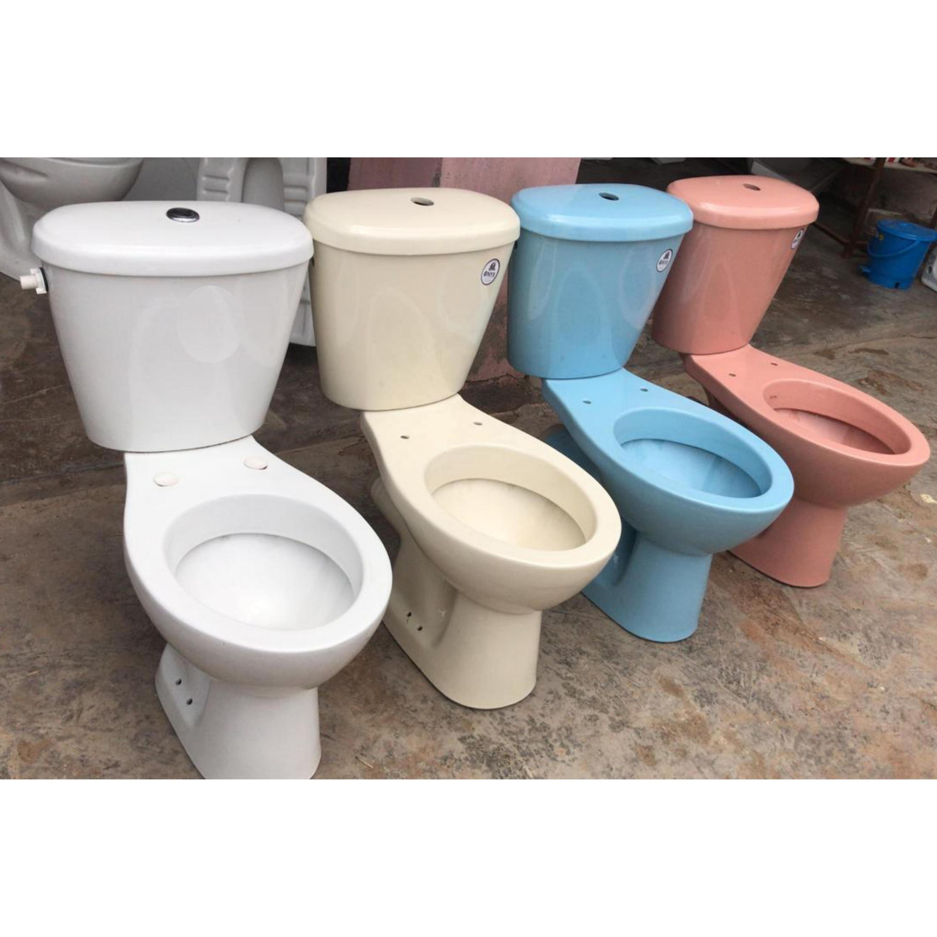 Sanitary Wares Ivory Color Designer Two Piece Water Closet Commode Toilet Seat from India 1st Grade Premium Quality Lowest Price