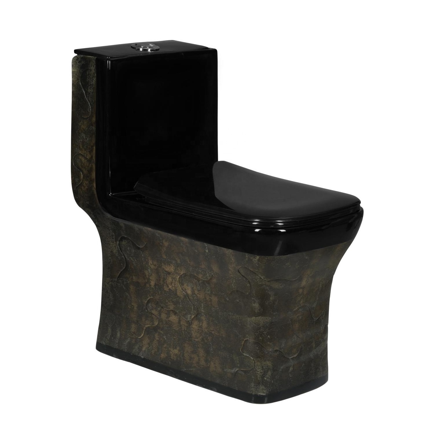 Low price sales 41kg Wc Ceramic Sanitary Ware One Piece Toilet For Bathroom Decorative Series Vistaar Ceramic Products