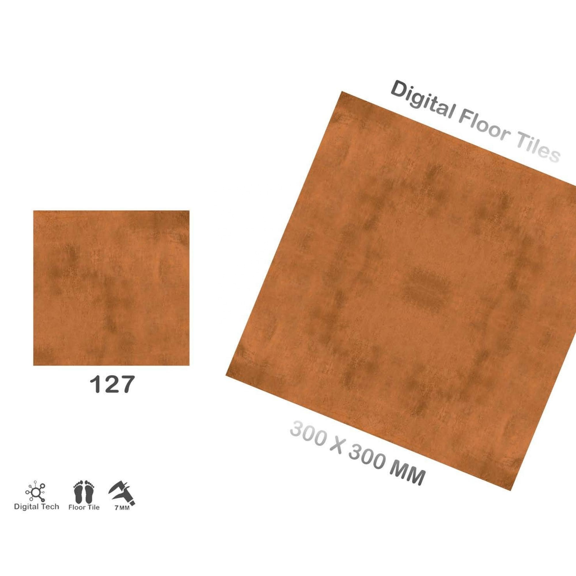 Vistaar Brand: Export Quality Cheap Price Bathroom Decoration with 30x30 Ceramic Digital Marble Floor Tiles (12x12), 300x300mm