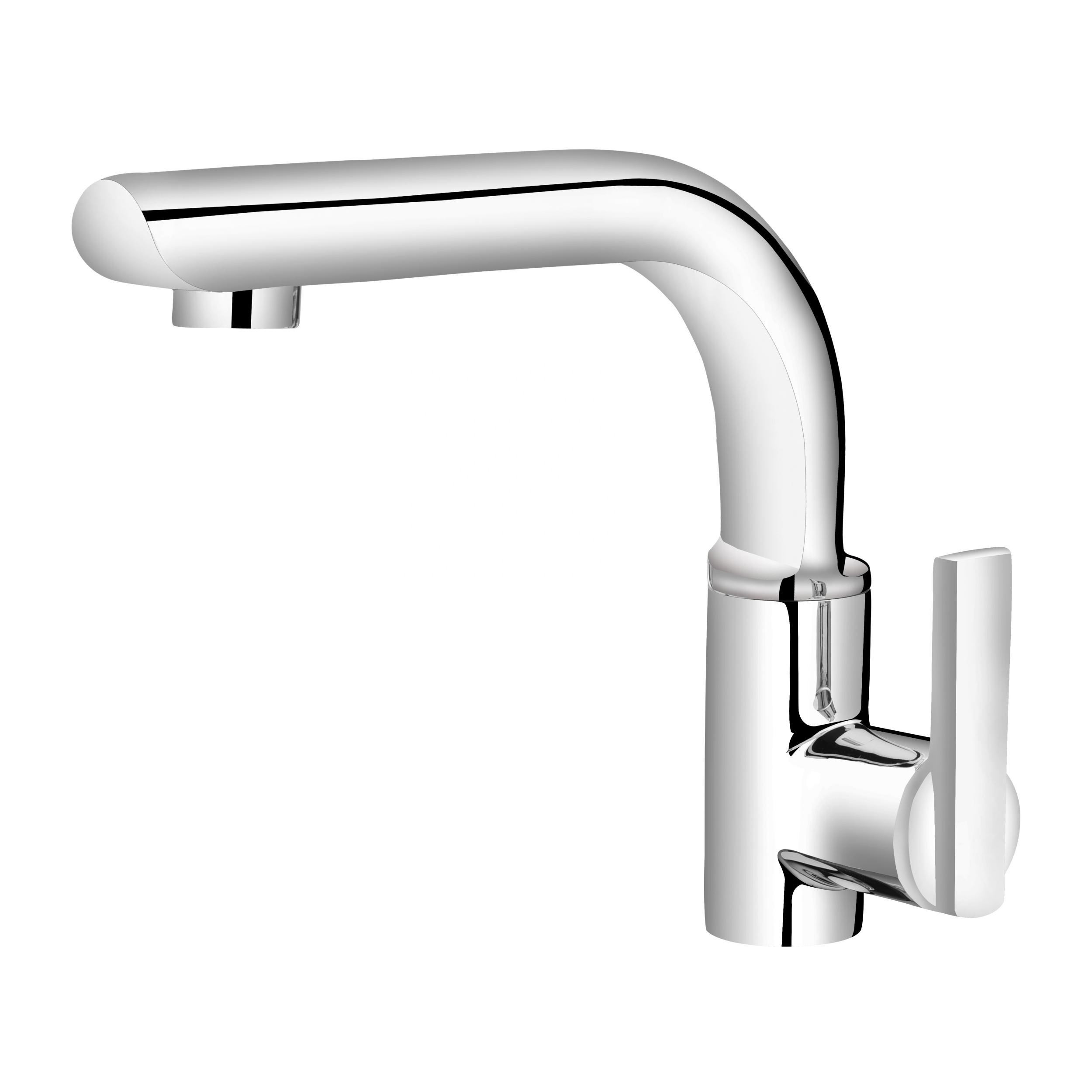 China Tap Water Hot Cold Wall Mounted Expose Part of Single Lever Sink Mixer Concealed Wall Mounted Bathroom Faucet From China