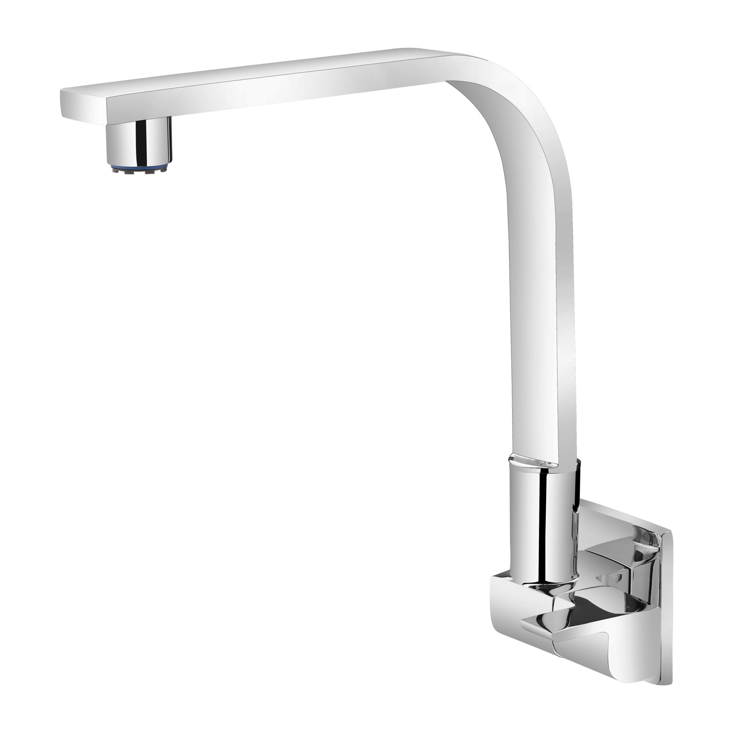 Newest Design Kitchen Basin Sink Water Taps Chrome Washing Faucet Sink Cock With Extended Swinging Spout From India