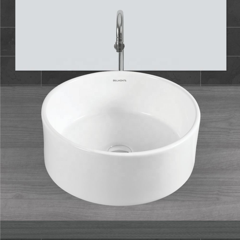 Onix Model Factory Price Bathroom Table Top Cabinet Basin Sink Ceramic Bathroom Sanitary Wares Marble Sink Wall Mounted Sink