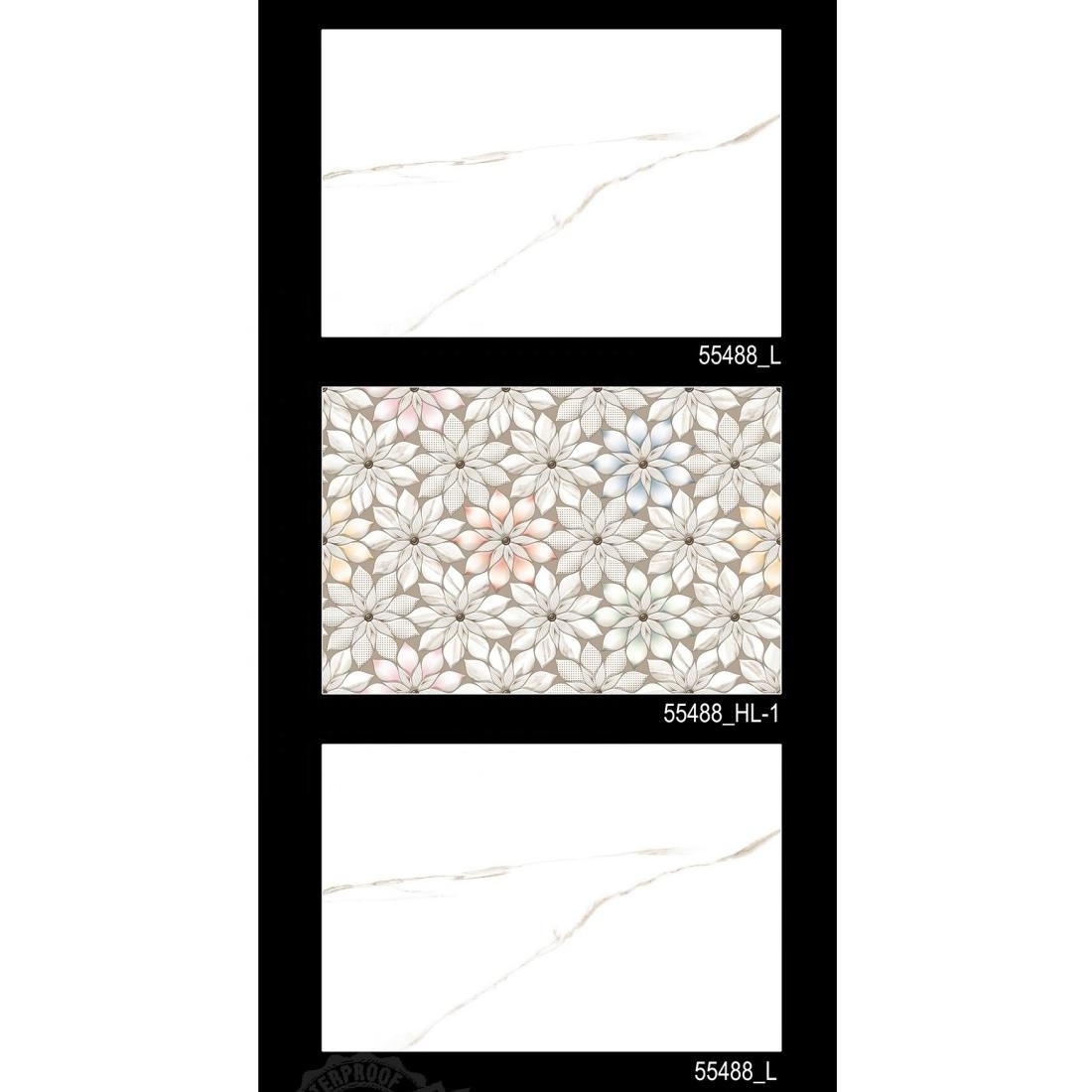 Bricks Designer 300x450mm Inkjet Style China Company 30x45cm Ceramic Rustic Glazed Decorative 12x18 Wall Tiles Manufacturer