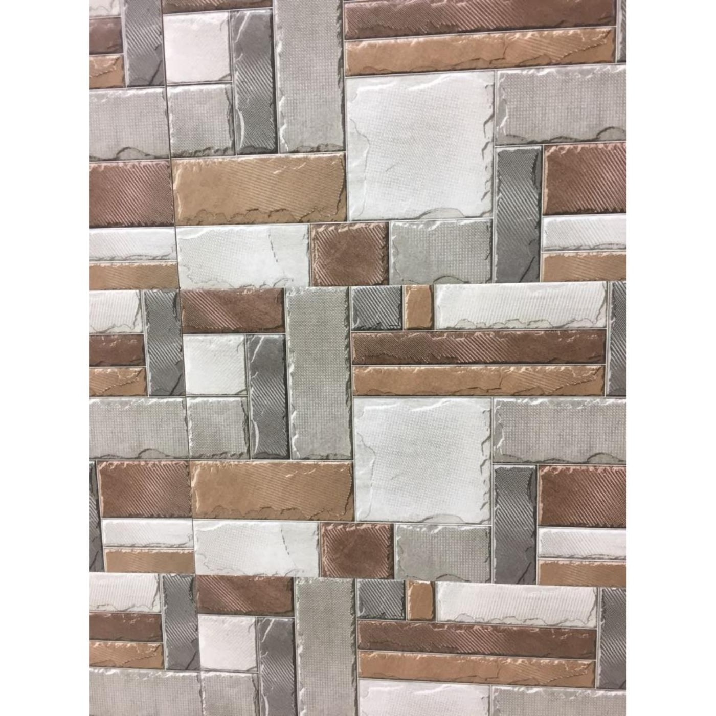 Hand Made Home Use Linear Brick Designer Exterior Elevation In Stock Glazed Indian Ceramic Wall Tiles 300x600 mm 30x60cm 12x24in