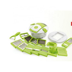 Kitchen accessories veggie slicer Multifunctional cutter nicer Food Dicer 12 in 1 vegetable chopper Salad And Vegie Cutter India