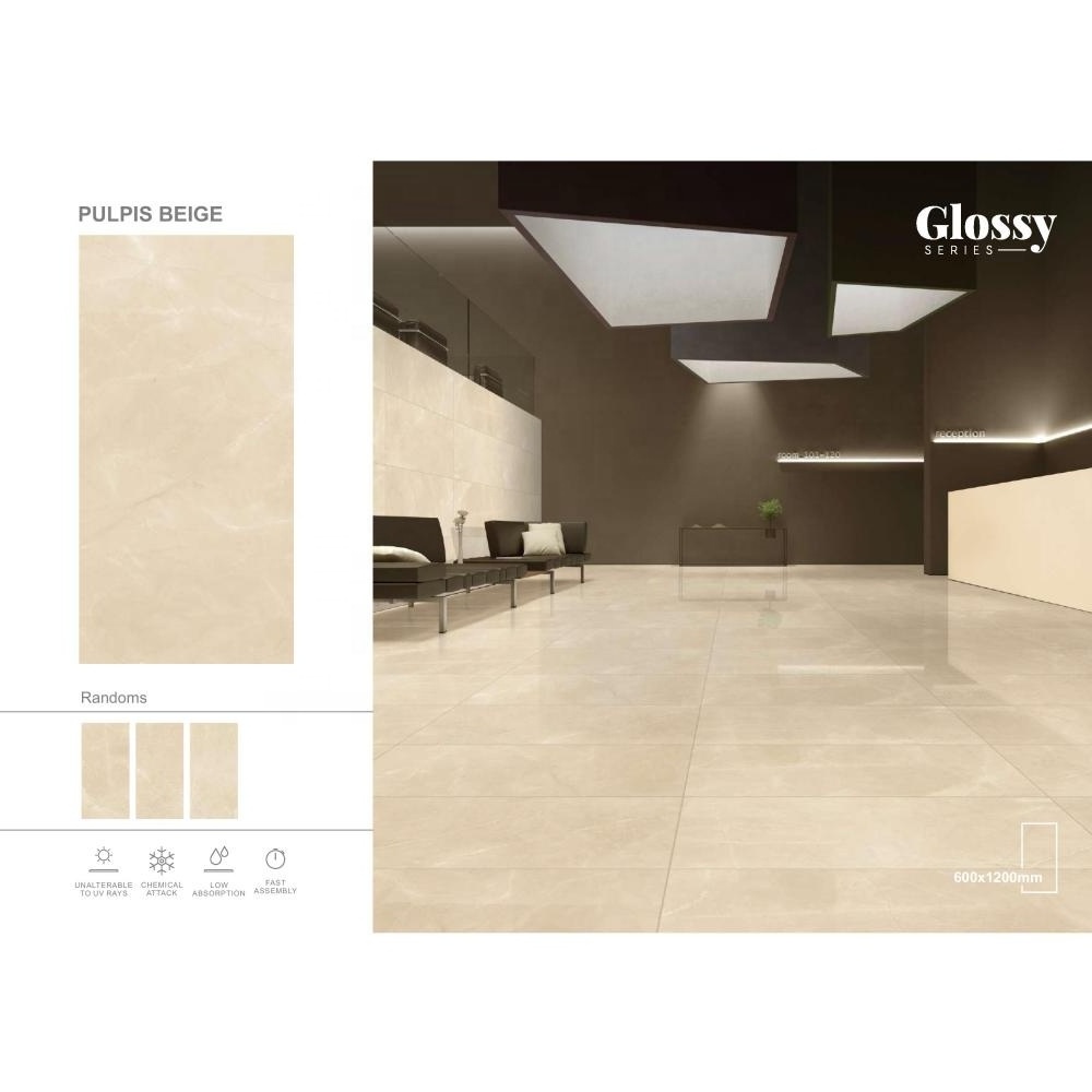 Digital Glazed Wall 600x1200mm Porcelain Pulpis Grey Color Zimbabwe 2x4 Granite Floor Tiles In Cheap Price For South Africa