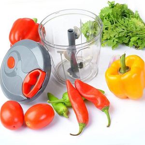 Professional Hand Pull Kitchen Tool Mini Food Garlic Vegetable Grinder Hand Pull Food Chopper Mincer