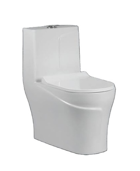 Wholesale Cheap Modern Hotel Sanitary Ware Water Closet Bathroom WC Toilet Set One Piece P-trap Ceramic Toilet Price Cheap