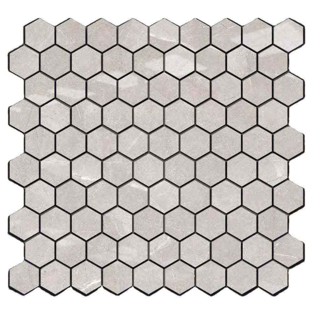 Backsplash Mother of Pearl Mosaic Glass Tiles Ceramic Kit for Kids Container Hexagon 300x300mm House Decorative Tiles for USA