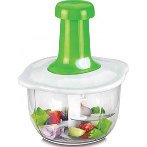 Multifunction Hand Press Food Cutter Garlic Onion Nuts Grinder Mincer Kitchen Manual Fruit Vegetable Chopper