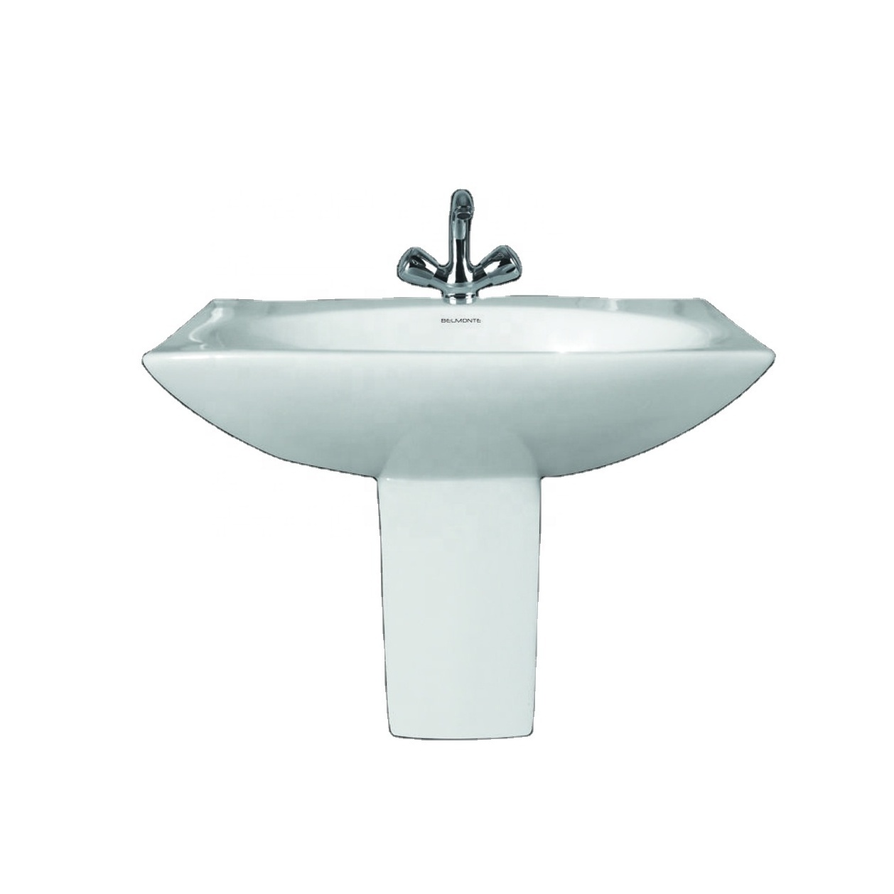 Gorgeous Design Ceramic Wash Basin with Half Pedestal Lavabo Sink Stand Basin, Excellent Quality at a Cheap Price for Hand Wash