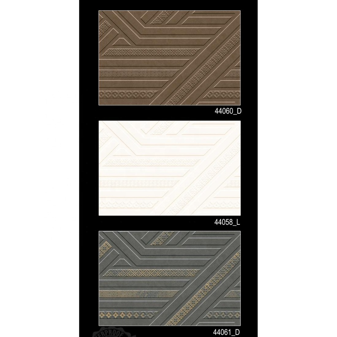 300x450mm Popular Wall Decore Design 30x45cm Decorative Ceramic Mosaic 12x18 Glossy Restaurant Wall Interior Porcelain Tiles