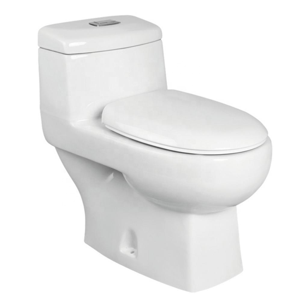 Middle East Chaozhou Crystal Ceramic One Piece Water Closet Toilet Floor Mount Bathroom WC Commode Sanitary Ware Complete Set