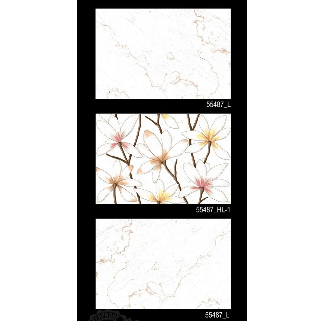 Bricks Designer 300x450mm Inkjet Style China Company 30x45cm Ceramic Rustic Glazed Decorative 12x18 Wall Tiles Manufacturer