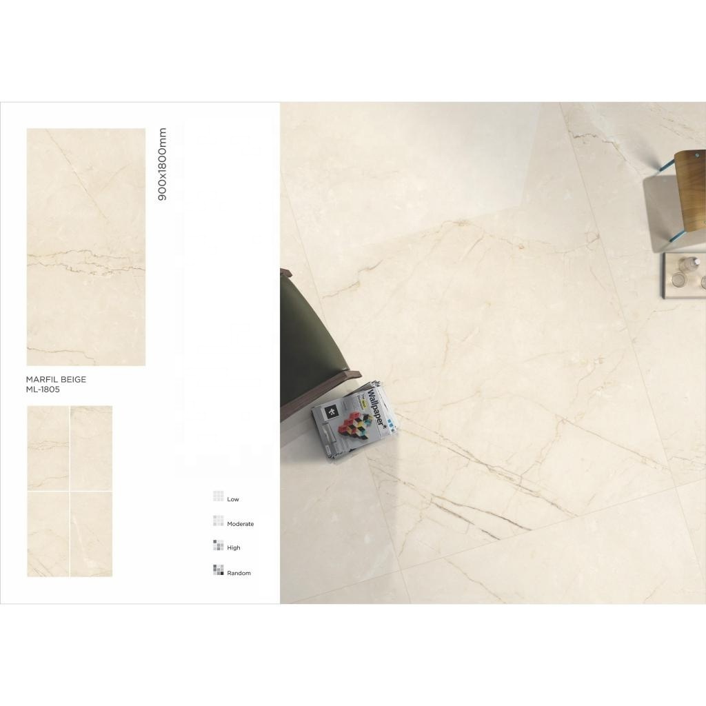 Royal Onyx Gold Big Size Slab Marble 90x180cm Polished Glossy Glazed Porcelain Floor Tiles 900x1800 Cheap Price Best Quality