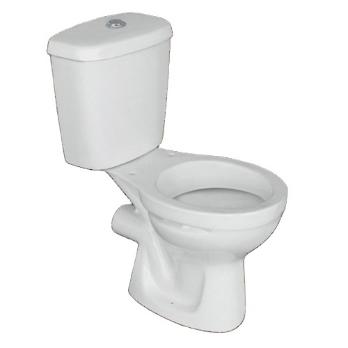 Indian Factory Direct Sales of High Quality Toilet Two-piece Toilet Ceramic Round European Carton Packing Bathroom Toilet