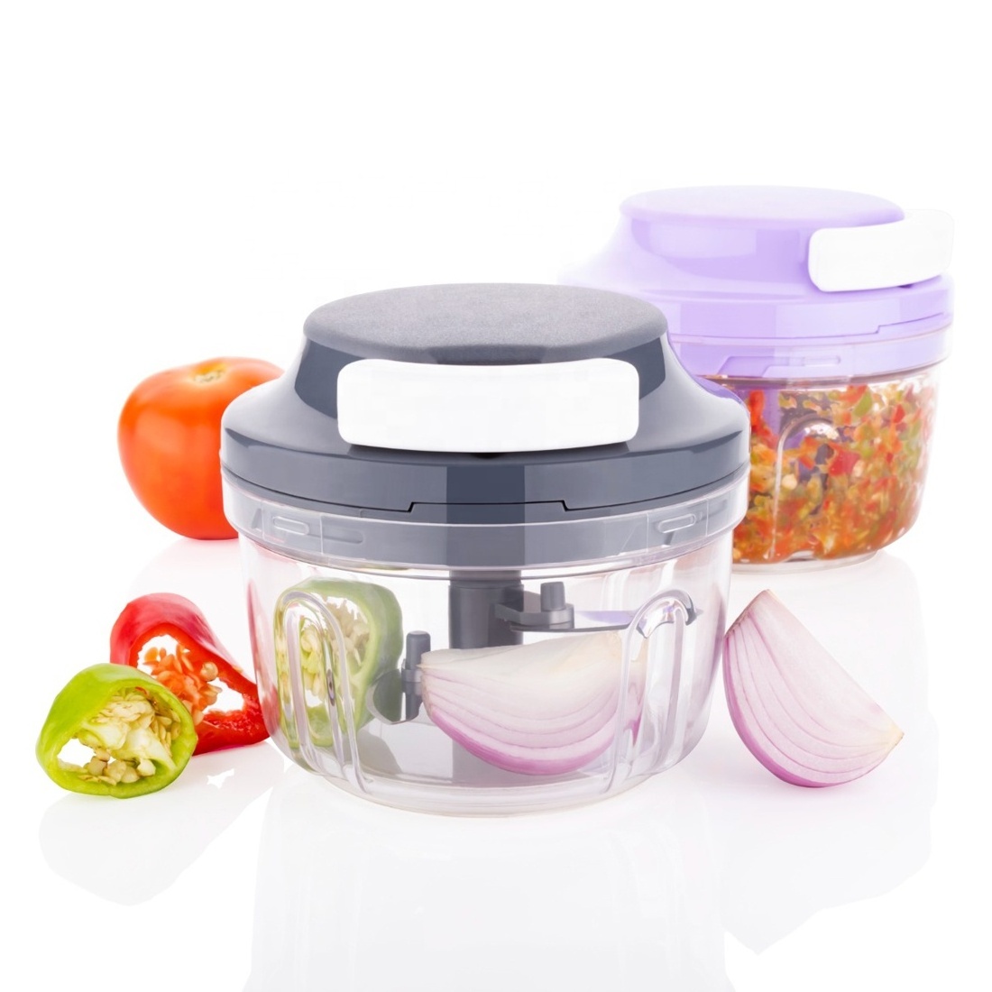 ABS Manual Vistaar Kitchen Smart tool Chopper, 500-650 ml, Capacity: 650ML Hand Held Vegetable Chopper Kitchen Tool