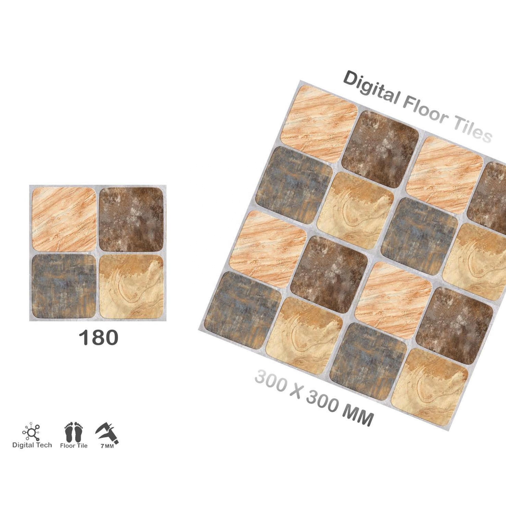 Vistaar Brand 12x12 Best Quality Ceramic Porcelain Glazed Wall Glossy Digital Floor Tiles from India 40x40 30x30 300x300 400x400