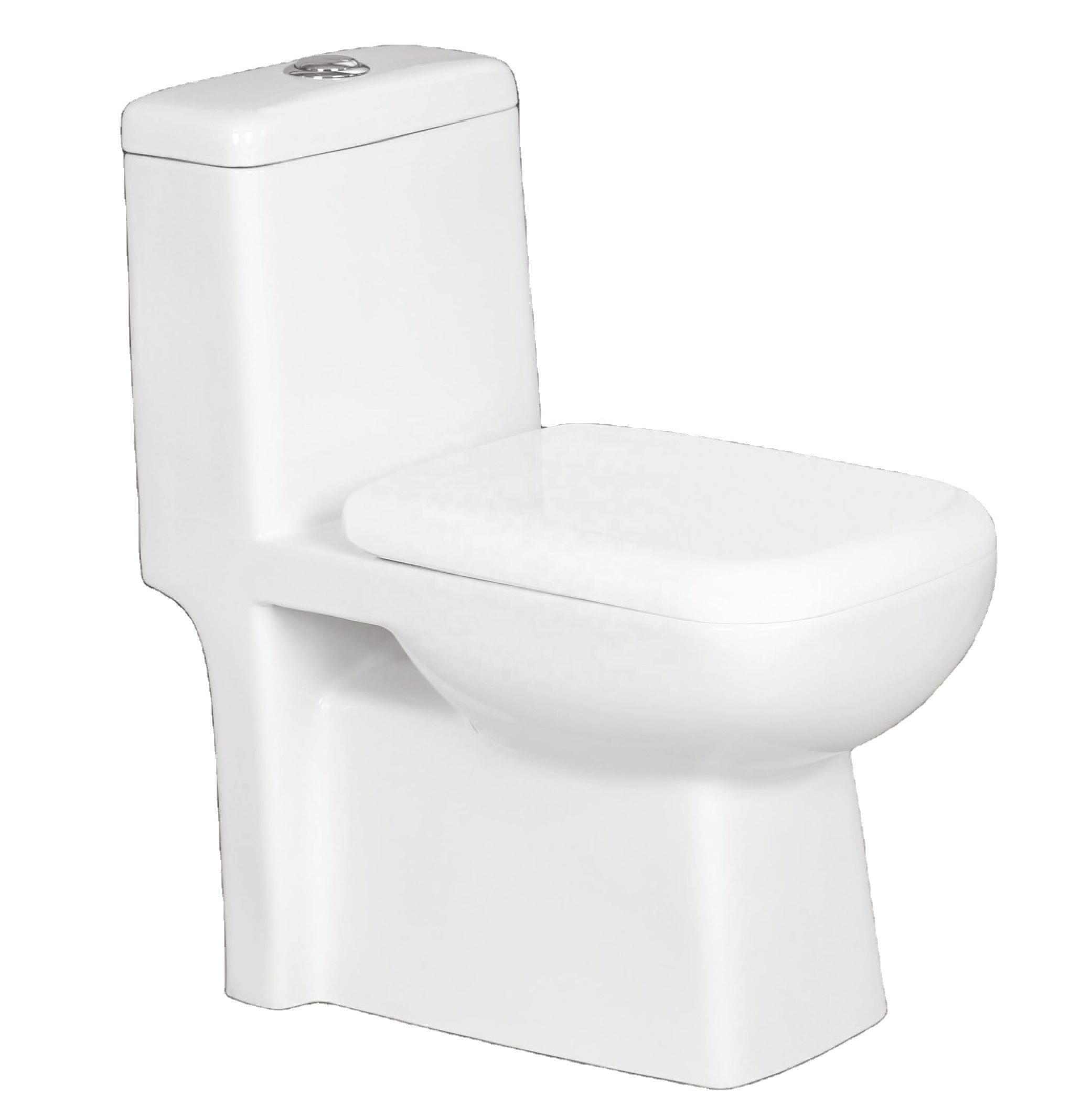 Manufacturer Original Design Sanitary Ware Ceramic Low Price Siphonic Water Closet Small Bathroom One Piece EWC Porcelain Toilet