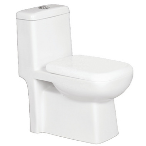 Manufacturer Original Design Sanitary Ware Ceramic Low Price Siphonic Water Closet Small Bathroom One Piece EWC Porcelain Toilet