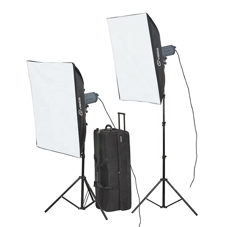 Professional Photography Equipment Photographic Studio Strobe Lighting Kit Photo Flash Studio Set