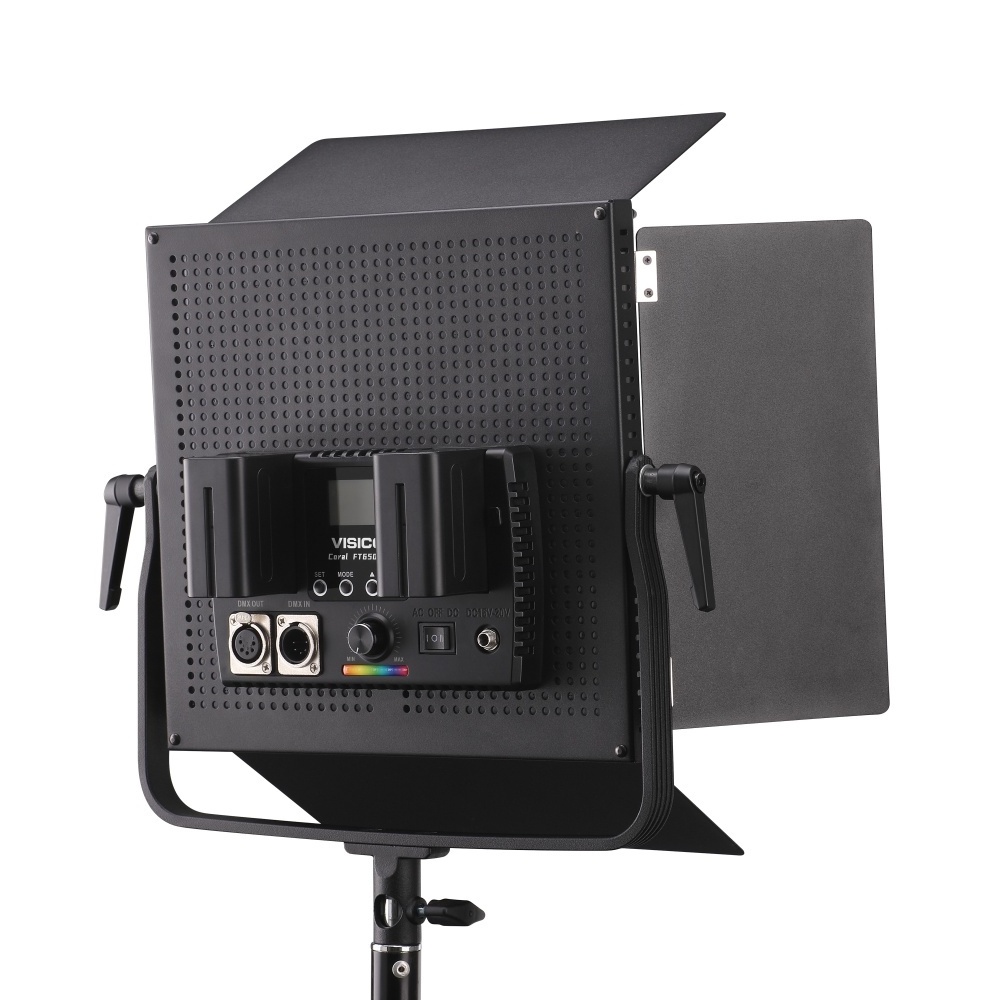 Portable Light panel with app/DMX control RGB/Pixel LED light panel for video live-stream photography