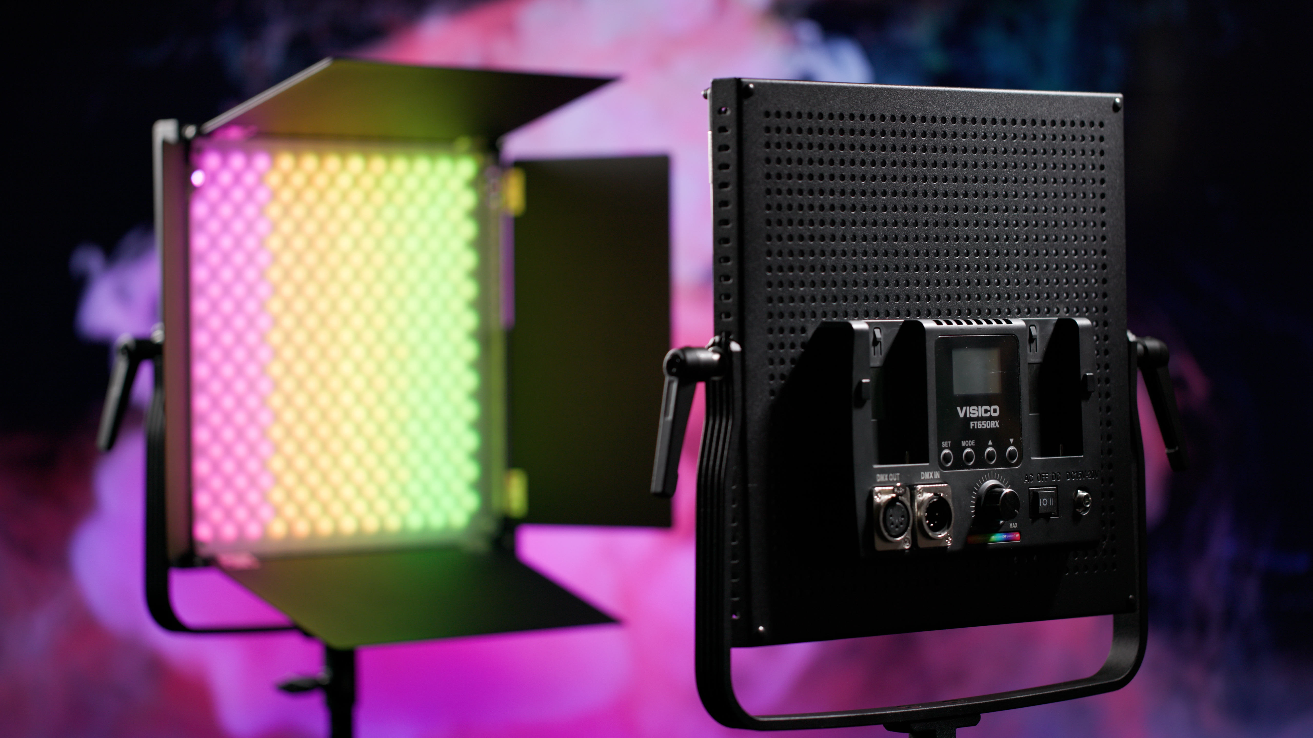 60W Light For Video Shooting Dmx Control Rgb 2700K-6500K Led Panel Light Studio Lighting Equipment