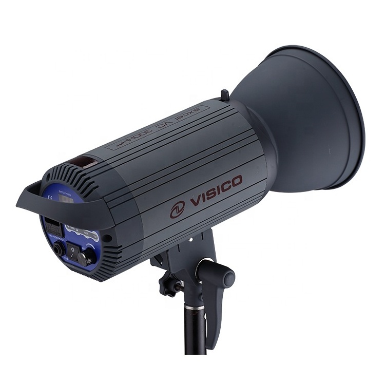 VISICO 600W 5600K Professional Studio Photographic Equipment Flash Light