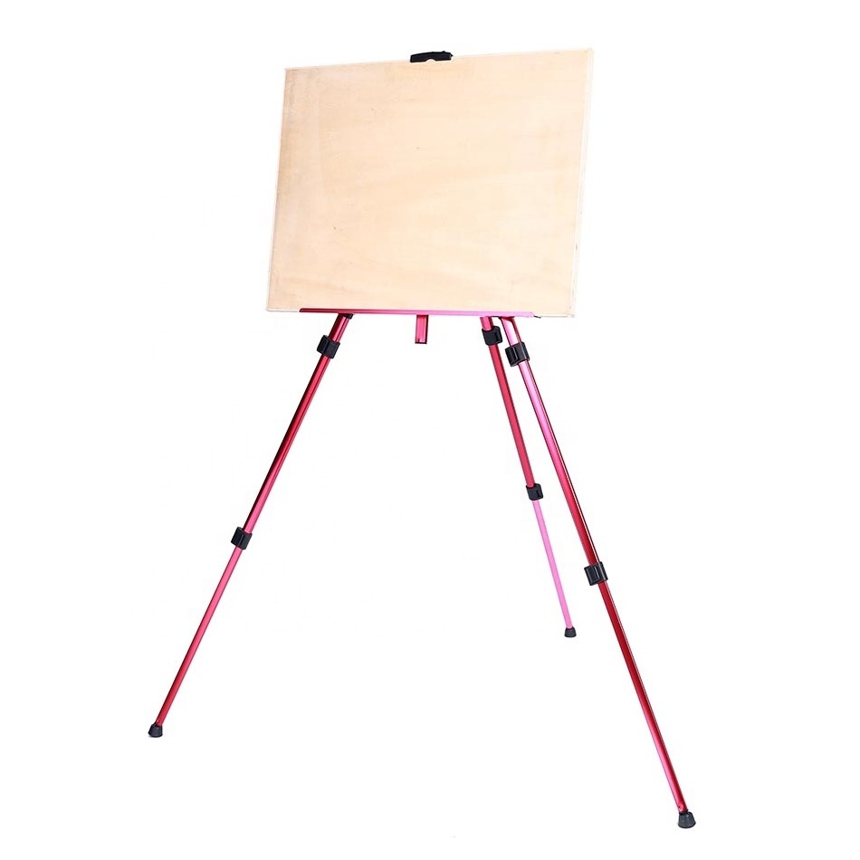 Wholesale Adjustable Small Painting Aluminum Table Top Metal Artist Studio Tripod Stand Art Easel