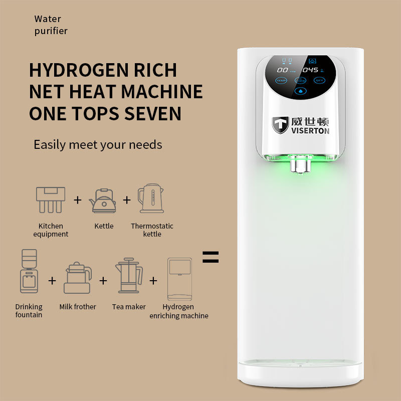 Touch Screen Instant Hot Home Use ro water dispenser Desktop Rich Hydrogen Water Purifier Machine