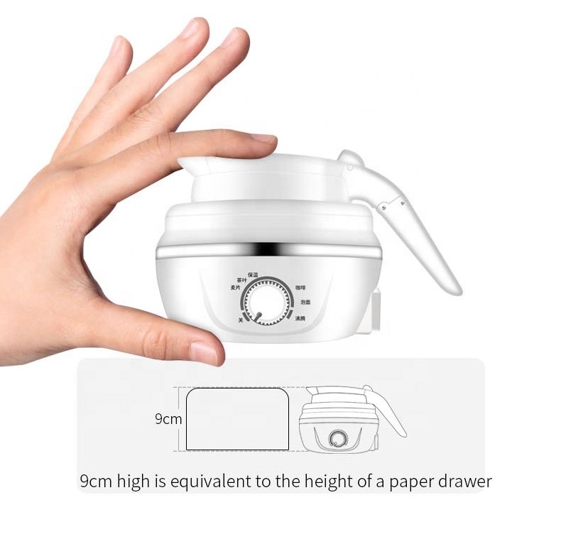 Home Kitchen Appliances Portable Hot Water BoilerJug Electric Kettle Fast Boil Water Foldable for household